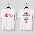 BABYMONSTER First Tour 2025 T-Shirt - Main view, Y2K kpop concert tee