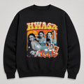 HWASA Graphic Twits Sweatshirt - Main view, Y2K kpop concert sweatshirt