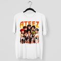 ATEEZ Retro Boy Band K-pop T-Shirt - Main view, Y2K kpop concert tee