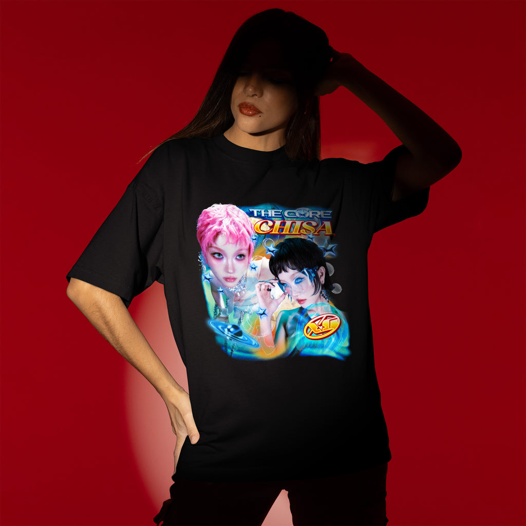 XG The Core Chisa T-Shirt - Women view, Y2K kpop concert tee