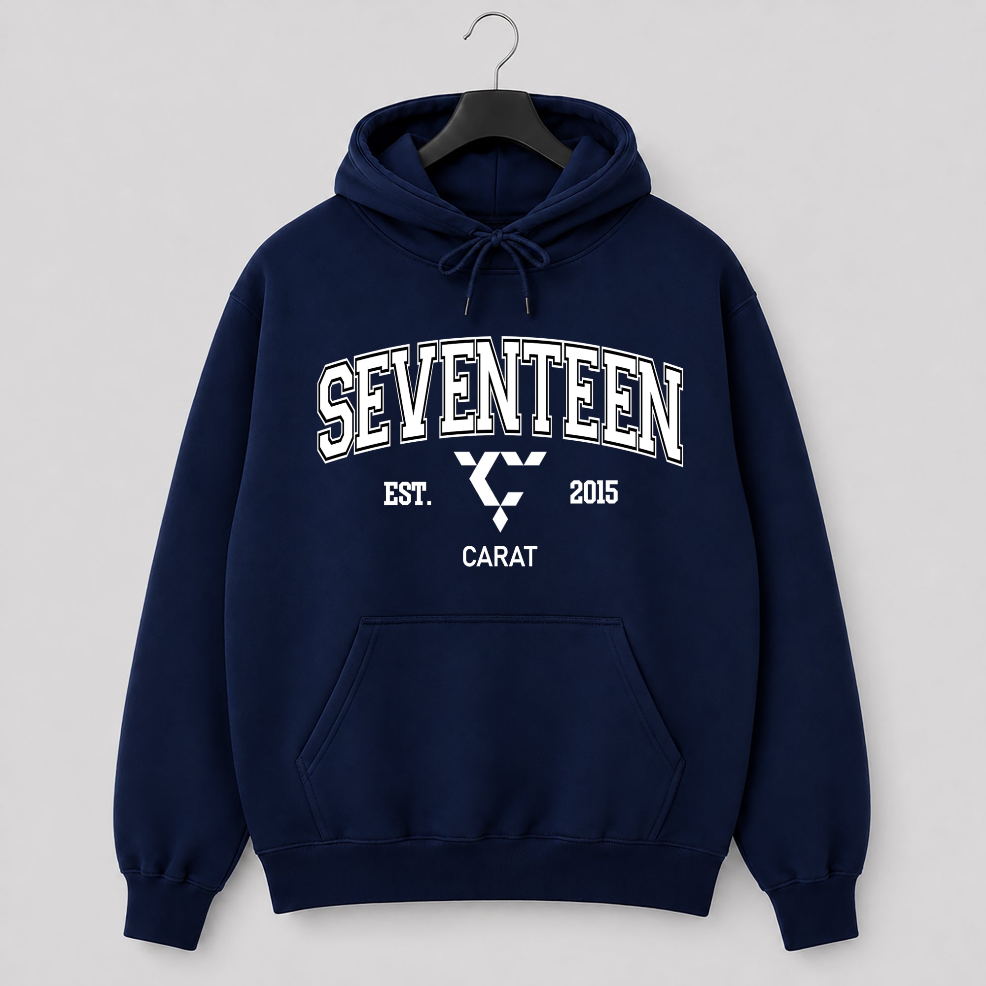 SEVENTEEN EST 2015 Hoodie - Hang view, Y2K kpop concert hoodie