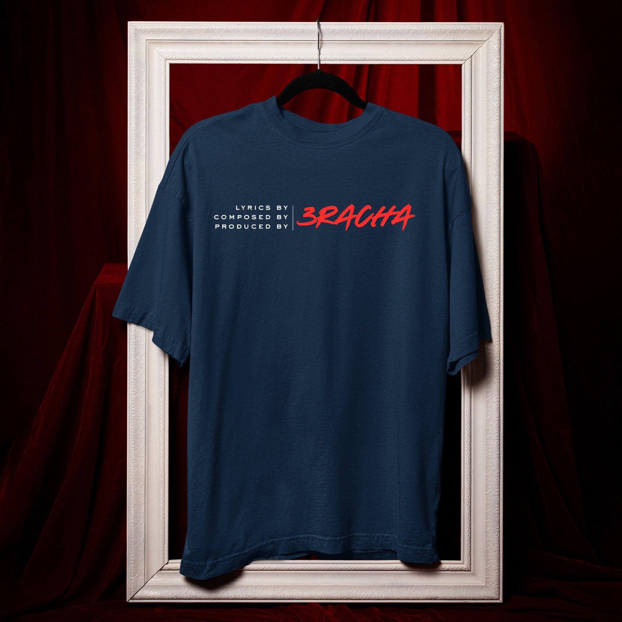 Stray Kids 3RACHA T-Shirt - Hang view, Y2K kpop concert tee