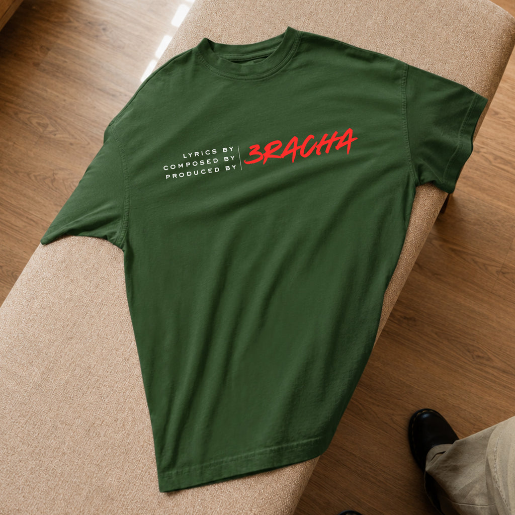Stray Kids 3RACHA T-Shirt - Spread view, Y2K kpop concert tee