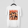 ENHYPEN Orange Blood Graphic T-Shirt - Main view, Y2K kpop concert tee