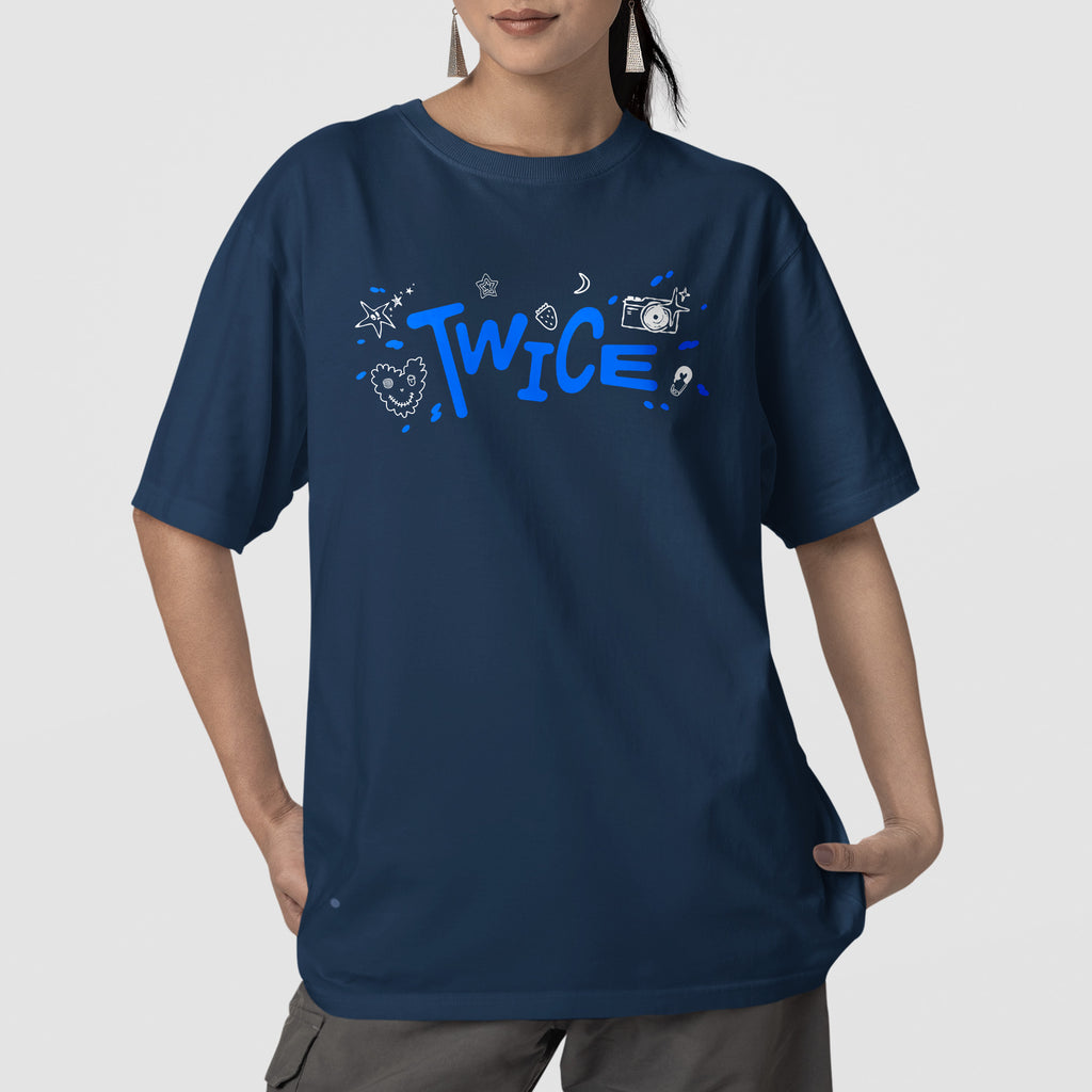 TWICE This Is For Concert Part 2 T-Shirt - Front view, Y2K kpop concert tee