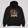 ENHYPEN Orange Blood Poster Collection Hoodie - Front view, Y2K kpop concert hoodie