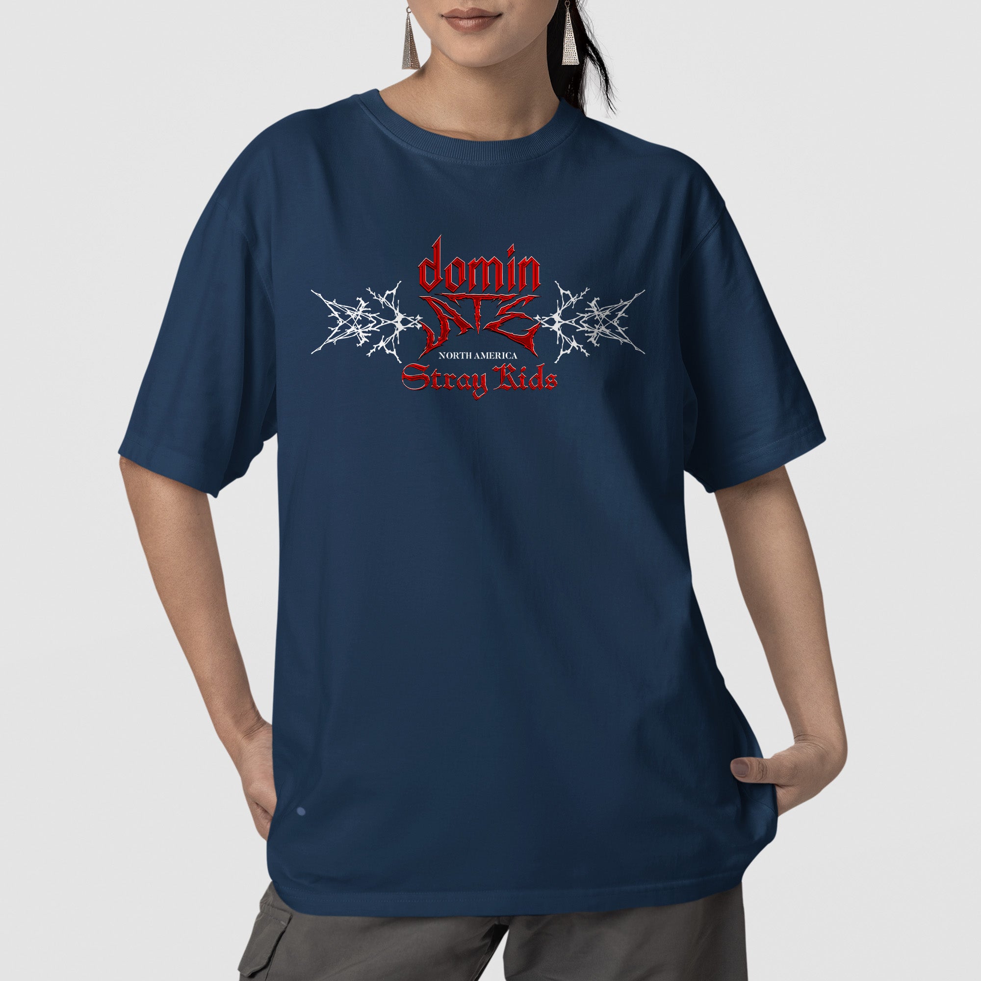 Stray Kids ATE Concert T-Shirt - Front view, Y2K kpop concert tee