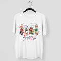 Stray Kids Cute Skzoo Drinks Christmas T-Shirt - Main view, Y2K kpop concert tee