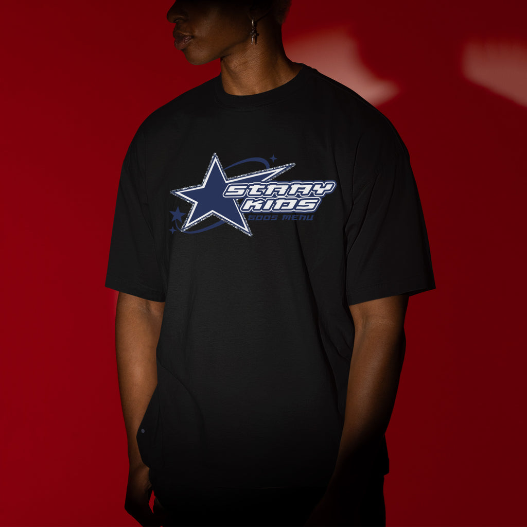 Stray Kids God's Menu T-Shirt - Men view, Y2K kpop concert tee