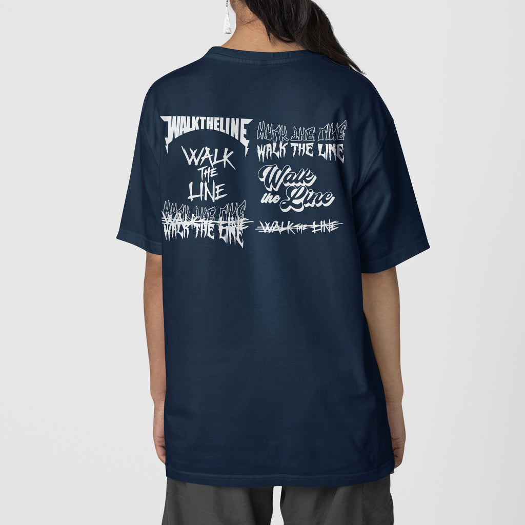 ENHYPEN Walk The Line World Tour T-Shirt - Back view, Y2K kpop concert tee