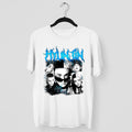 Stray Kids Graphic Hyunjin Retro T-Shirt - Main view, Y2K kpop concert tee