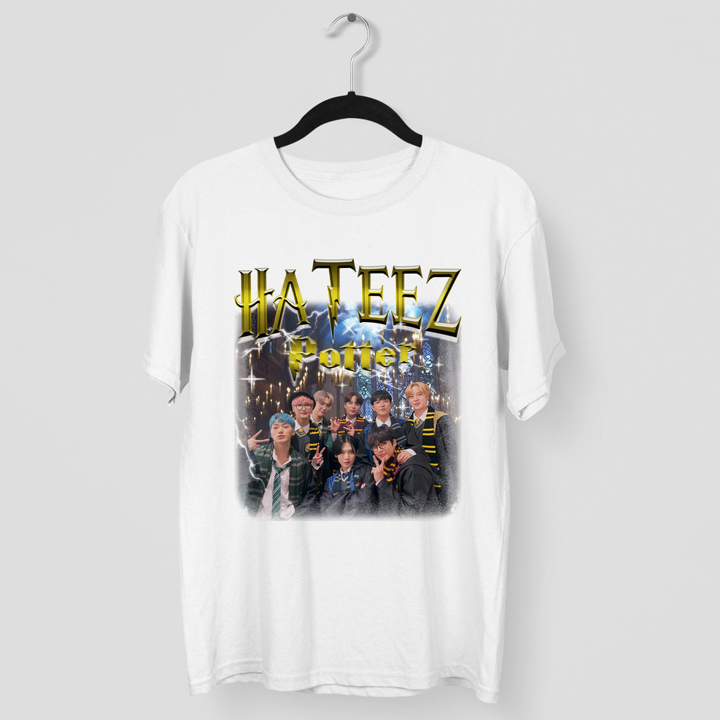 ATEEZ Hateez Potter T-Shirt - Main view, Y2K kpop concert tee