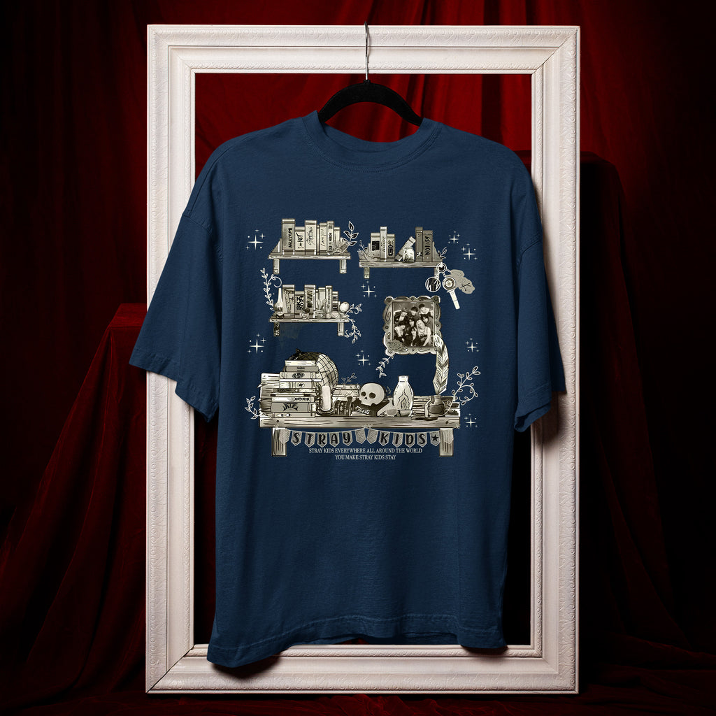 Stray Kids Everywhere T-Shirt - Hang view, Y2K kpop concert tee