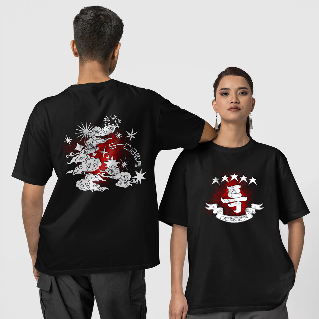 Stray Kids 5 Stars T-Shirt - Couple 1 view, Y2K kpop concert tee