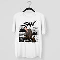 ATEEZ Graphic San Member T-Shirt - Main view, Y2K kpop concert tee