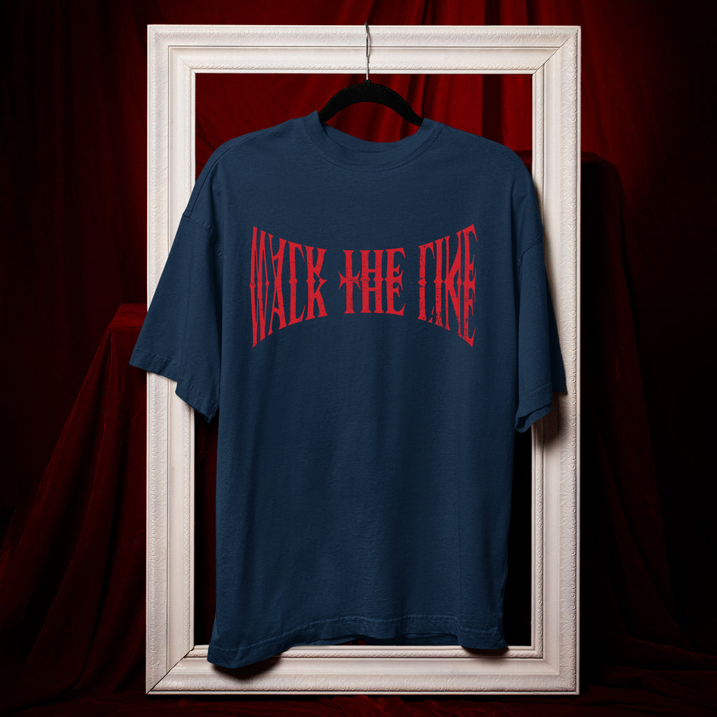 ENHYPEN Walk The Line EN- T-Shirt - Hang view, Y2K kpop concert tee