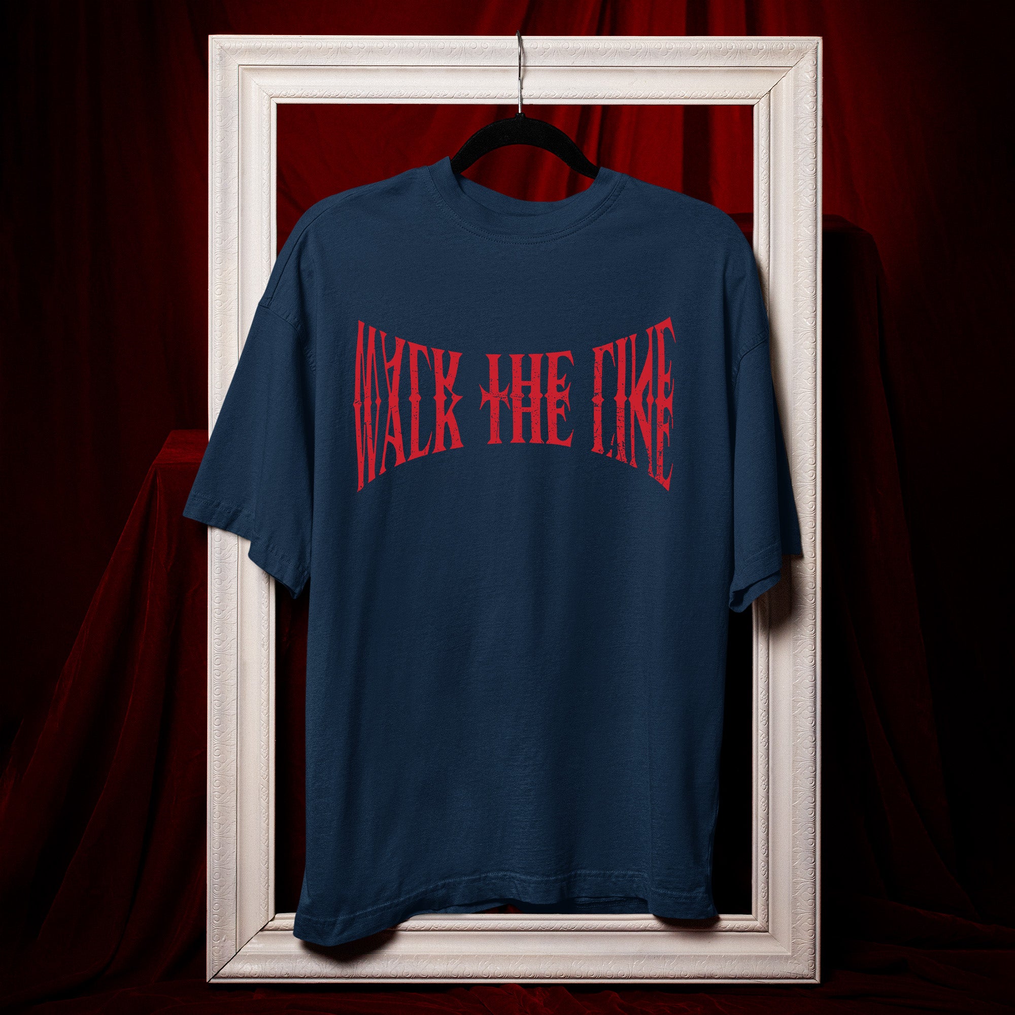 ENHYPEN Walk The Line EN- T-Shirt - Hang view, Y2K kpop concert tee