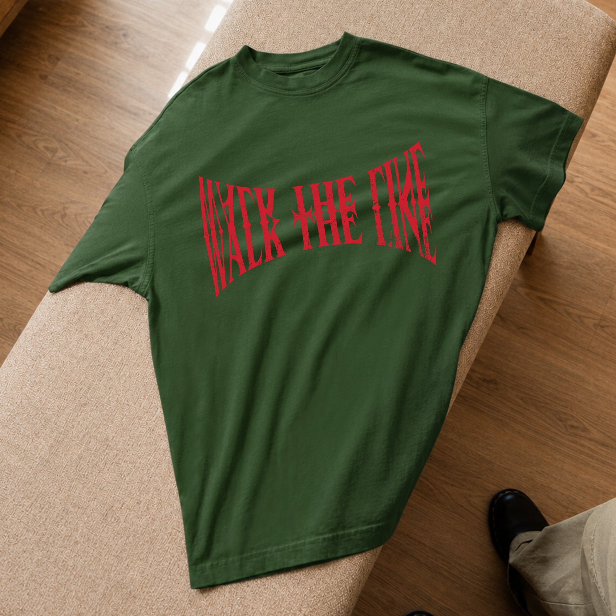 ENHYPEN Walk The Line EN- T-Shirt - Spread view, Y2K kpop concert tee