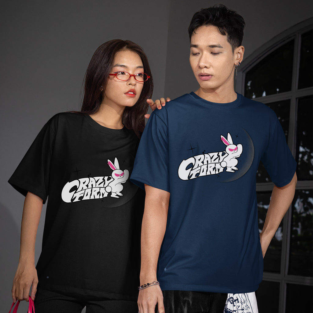 ATEEZ Crazy Form T-Shirt - Couple view, Y2K kpop concert tee