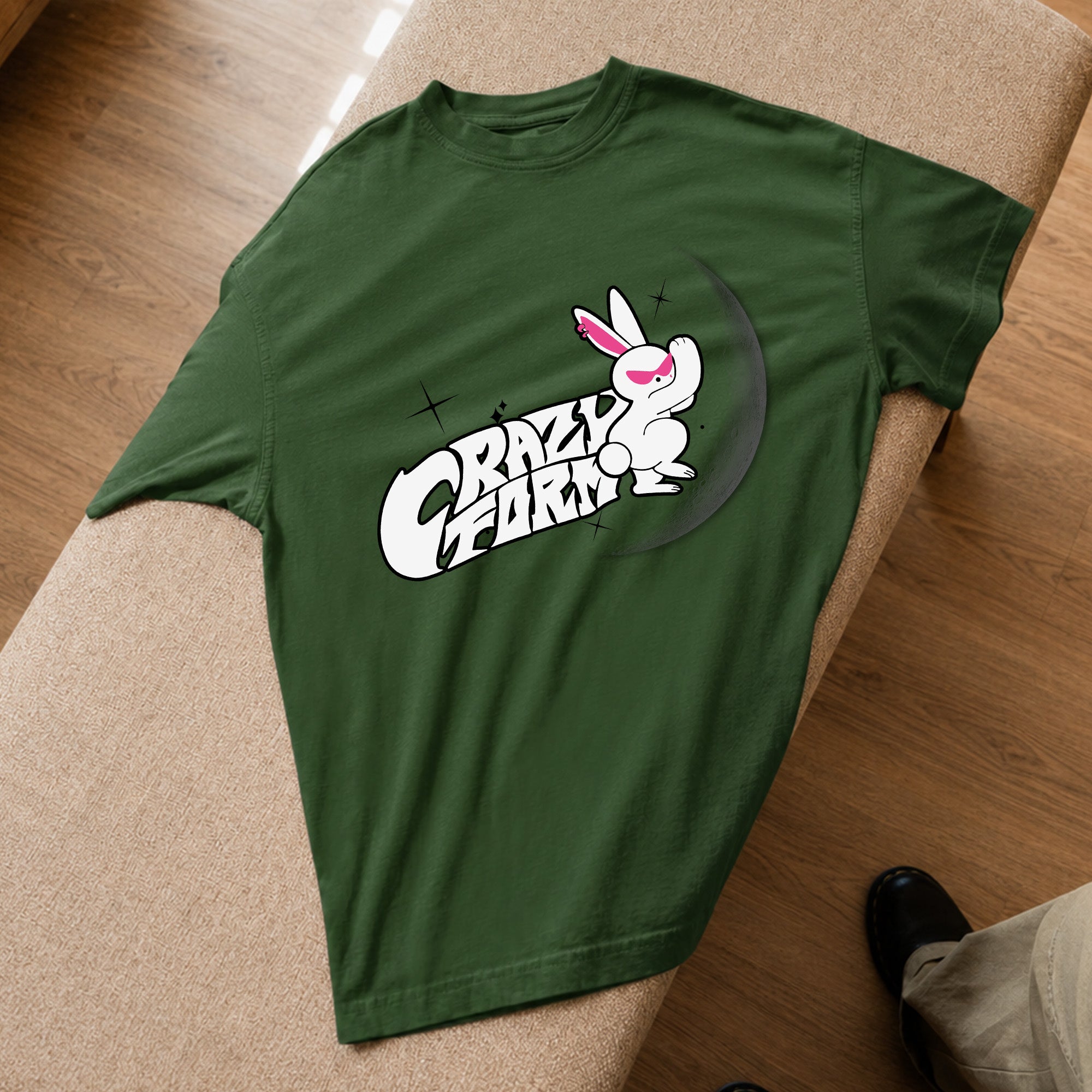 ATEEZ Crazy Form T-Shirt - Spread view, Y2K kpop concert tee